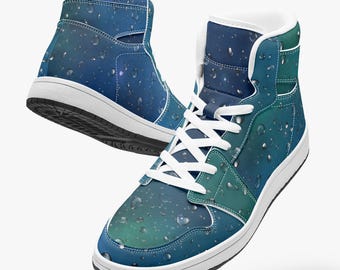 Zapatillas altas unisex de piel, blancas y negras, para hombre, clásicas para el día a día, para mujer, Jordans para mujer.