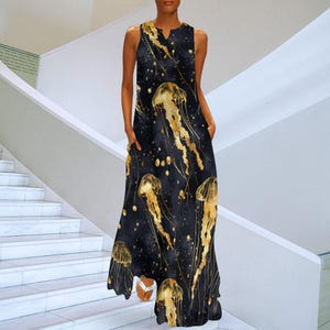 jellyfish prom dress Princess Bud Oversized Rose Tulle Floor-Length Wedding PreppyDress Jelly Fish inspired fashion with