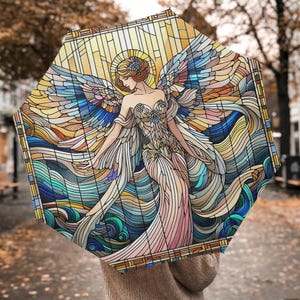 Automatischer Taschenschirm, Regenschirme für Regen, Schattenschirme, Geschenkeschirm, Regenschirme mit Griffen, Reiseschirm, Klettschirme