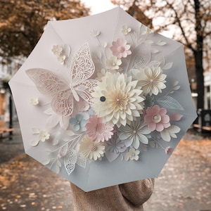 Automatic Folding Umbrella,Umbrellas for Rain,Shade Umbrellas, Gifts Umbrella,Umbrellas With Handles,Travel Umbrella,Hook-and-loop Umbrellas