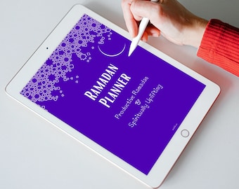 Ultimate Digital Ramadan Planner, Ramadan Journal, Islamic Planner, Goodnotes Planner, Ramadan Tracker, Quran Tracker, Gratitude Journal