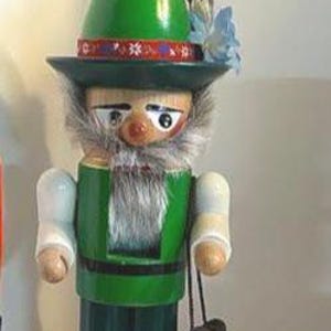 Vintage Holiday Nutcrackers: Soldier, Bavarian, Snowman