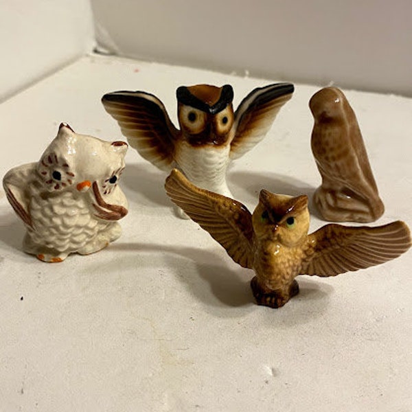 Owl Littles and Wade Whimsy Hawk