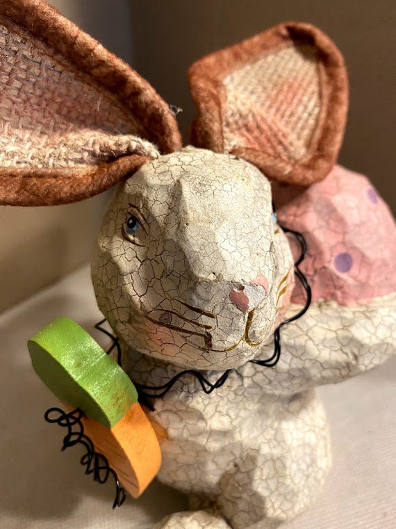 Decorazioni pasquali Coniglio Buona Pasqua 16x10 cm Assortito 16375