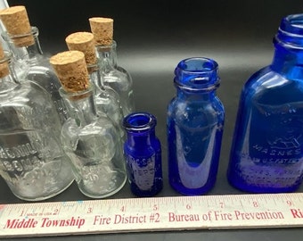 Vintage apothecary pharmaceutical bottles - your choice