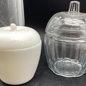 Hazel atlas clear glass jar - Etsy 日本
