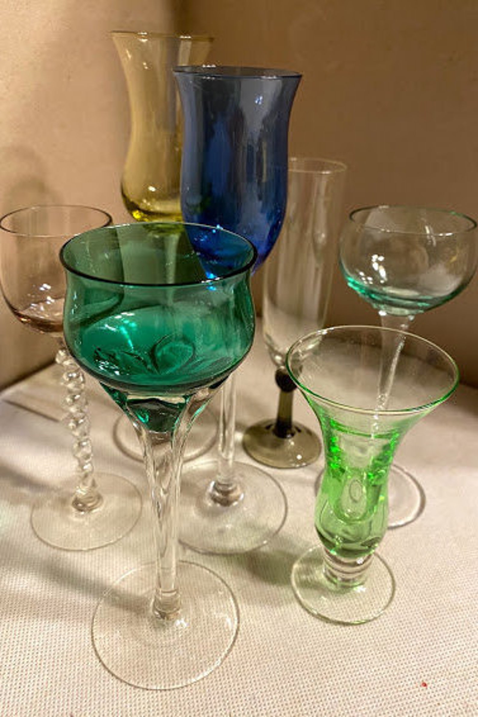 Vintage Aperitif Glassware/ Classy Girl Shotglass/ Classic Etsy