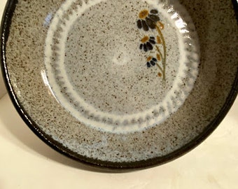 Signed Oriental Mark Pottery Platter
