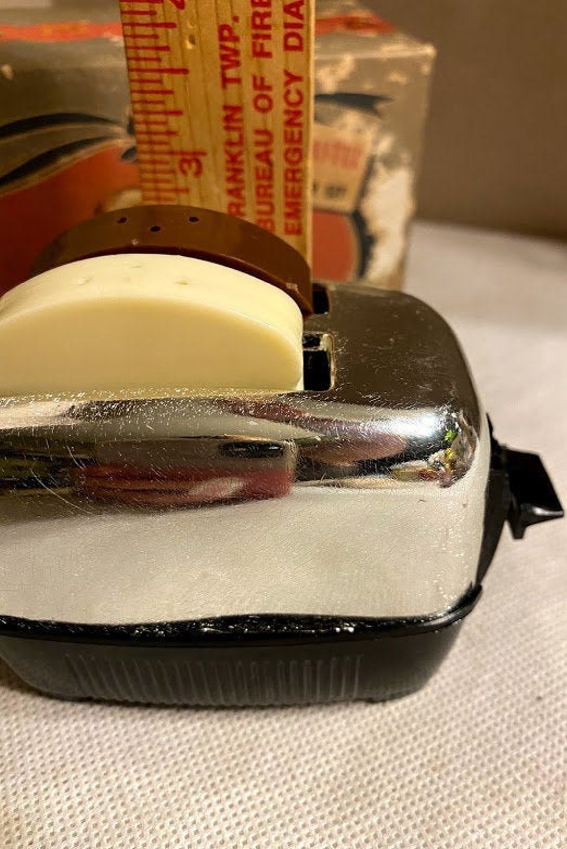 Vintage Pop up Toaster Salt and Pepper in Original Box Etsy