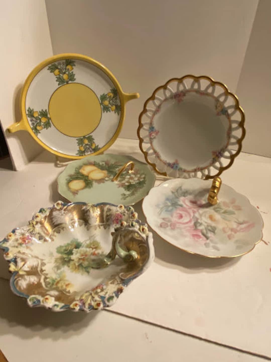 Vintage Porcelain and Fine Ceramic Nappy Dishes Etsy