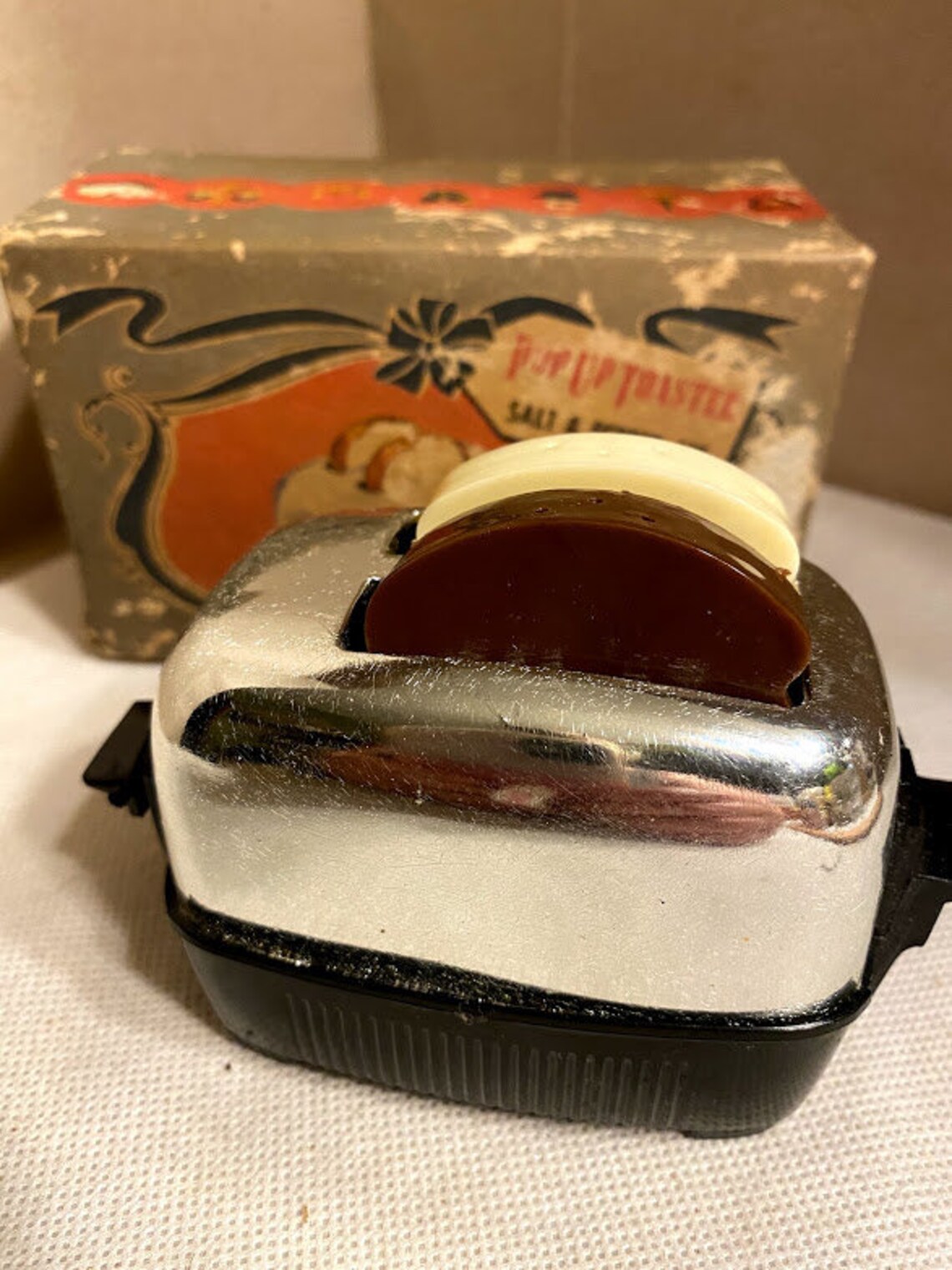 Vintage Pop up Toaster Salt and Pepper in Original Box Etsy