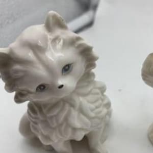 Vintage Ceramic Scotty Dog or White Persian Cat