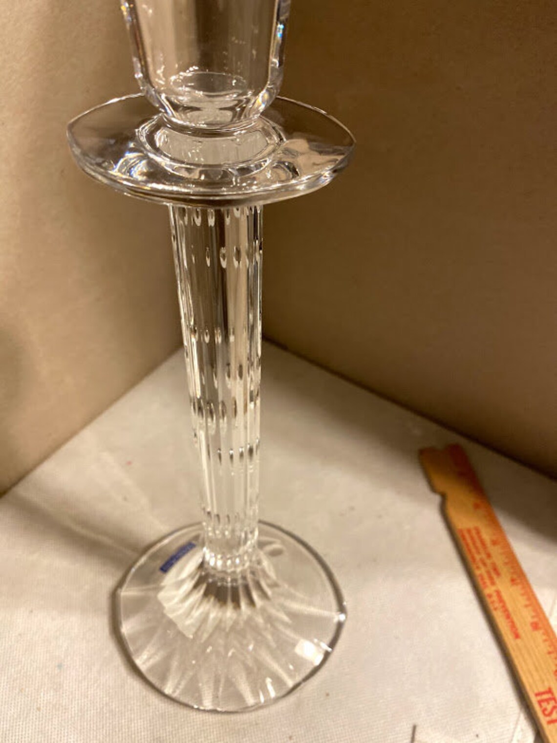 Waterford Crystal Candle Holder Marquis Waterfall Made in Etsy