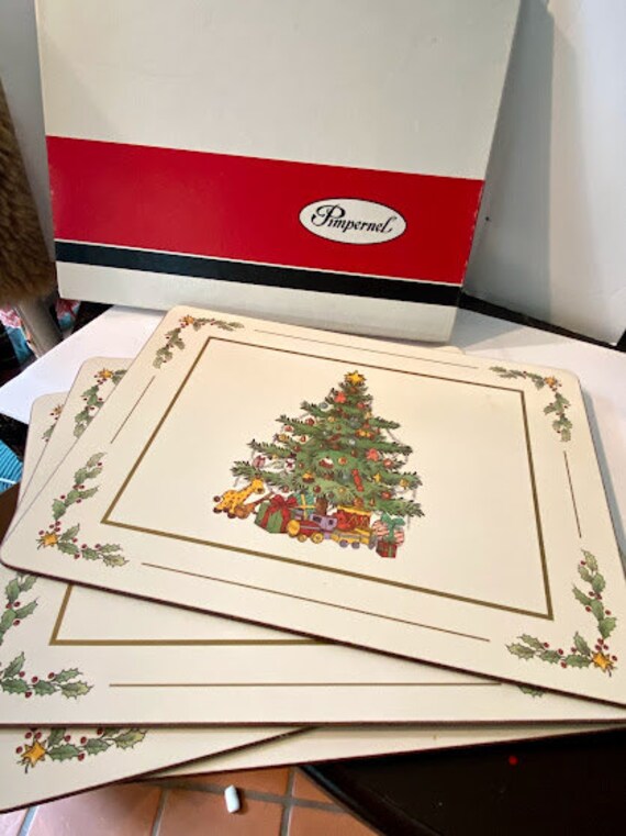 Cork backed christmas placemats Clearance