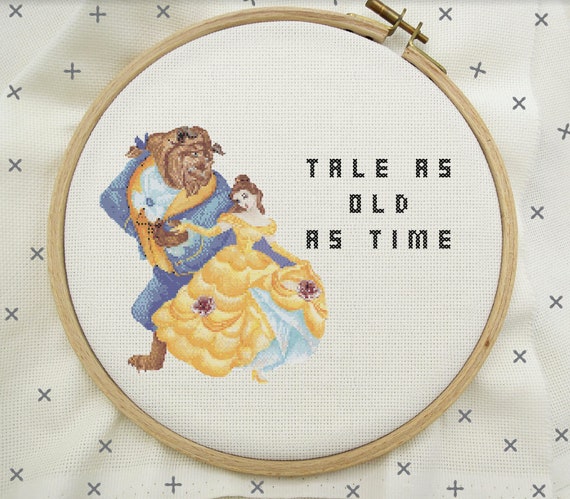 Beauty and the Beast Stitch, Beauty and the Beast Cross Stitch
