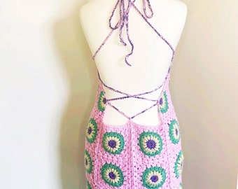 Crochet Groovy Chick Dress