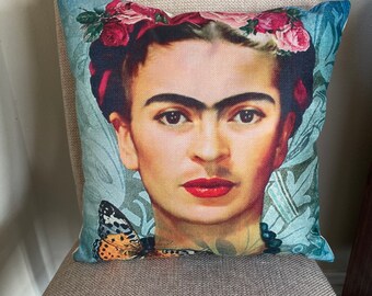 Frida Kahlo Velvet Cushion Cover Mexico Muertes Decorative Pillow case 50*50cm Frida Kahlo Velvet Cushion Cover Mexico Muertes Decorative Pillow case 50*50cm