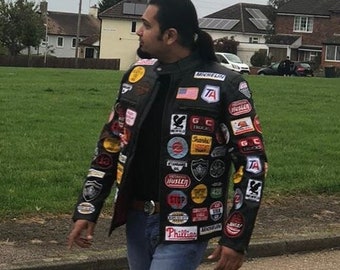 mens punk rock jacket