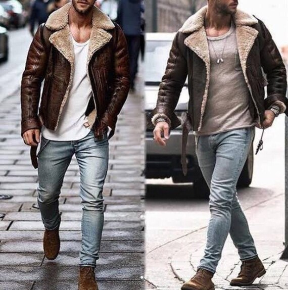 mens leather jacket brand names