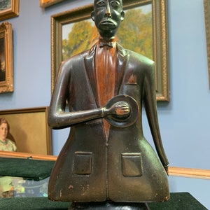 Vintage Folk wood Carving - Haitian