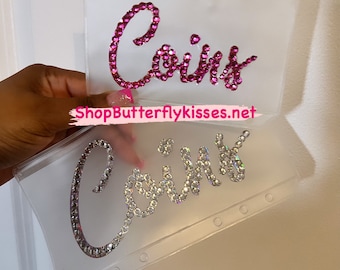 Coin  Zipper Pouch/Cash stuffing/Budgeting Accessories/Cash Envelopes