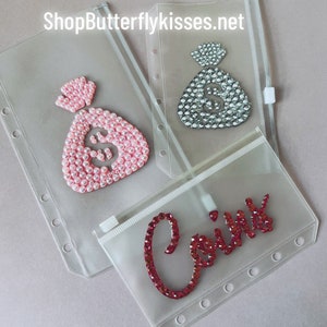 Personalized Zipper envelope/Pocket/Personal/Happy Planner Mini/A5