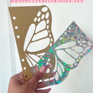 Laminated (10mil) Butterfly Dashboard, Pocket Rings, A7, Personal image 2