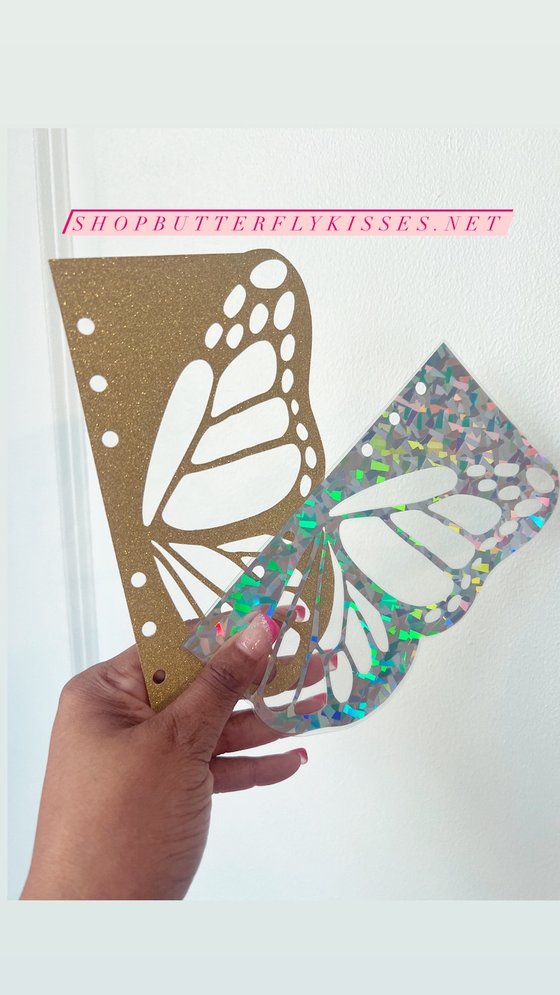 Laminated (10mil) Butterfly Dashboard, Pocket Rings, A7, Personal image 2