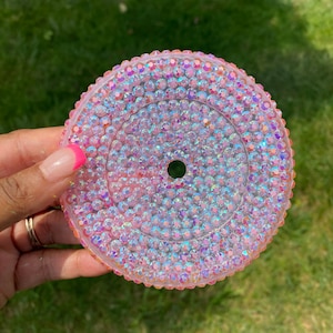 Starbucks Reusable  Cold Cup Bling Lid
