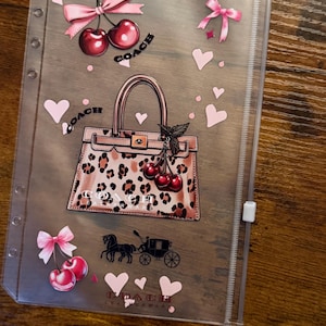 Custom Zipper envelope /Pocket/Personal/Happy Planner