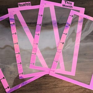 Custom Planner Top Tab Dividers-SET OF 3