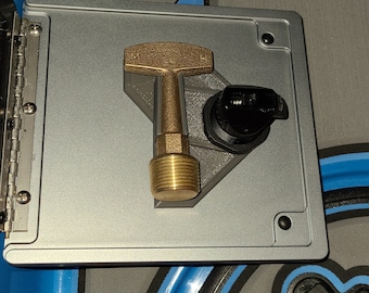 The Original Boat Bilge Drain Plug Holder for Battery Door for Supra and Moomba Boats