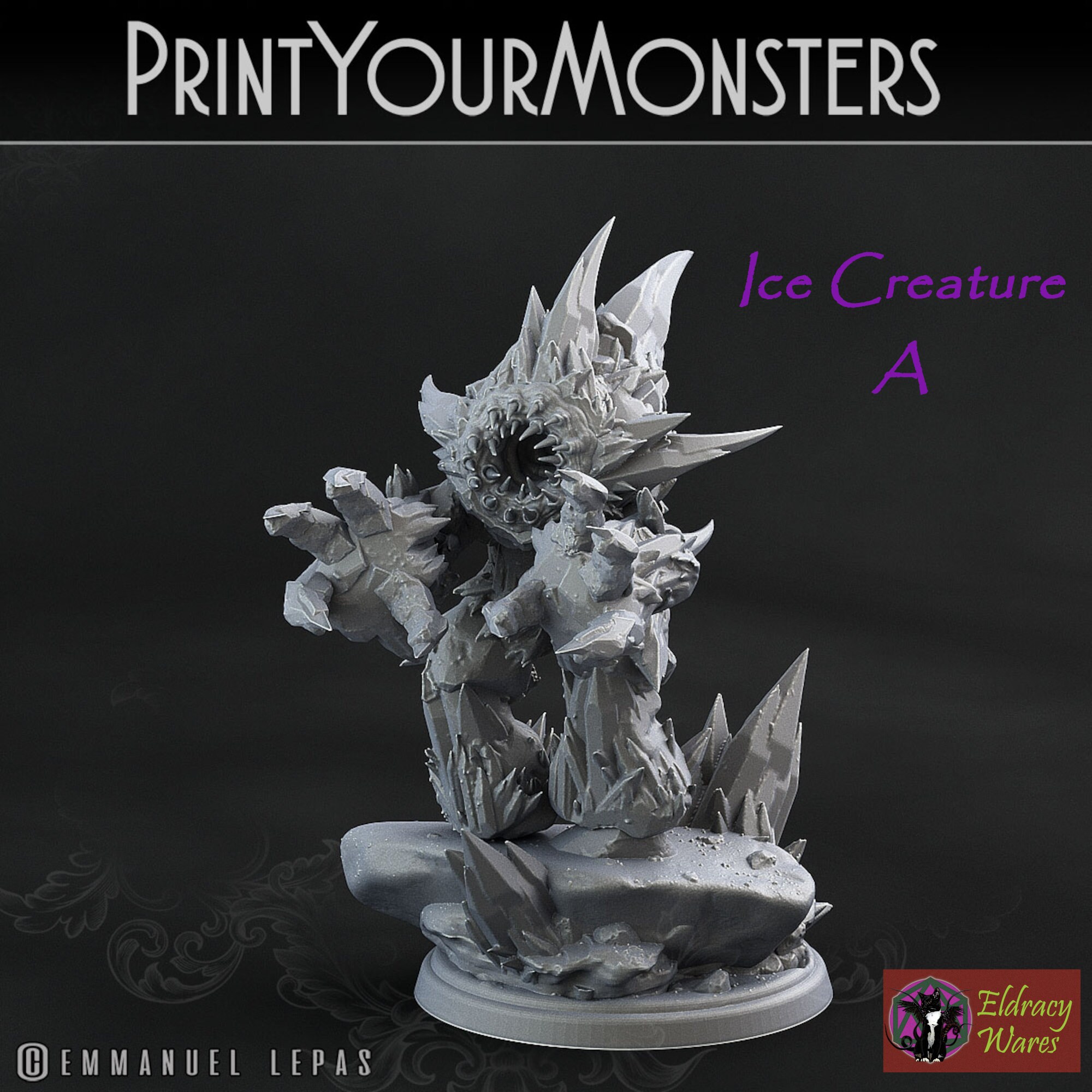 Wrath of the Gloomrime Ice Monsters 2 - Etsy