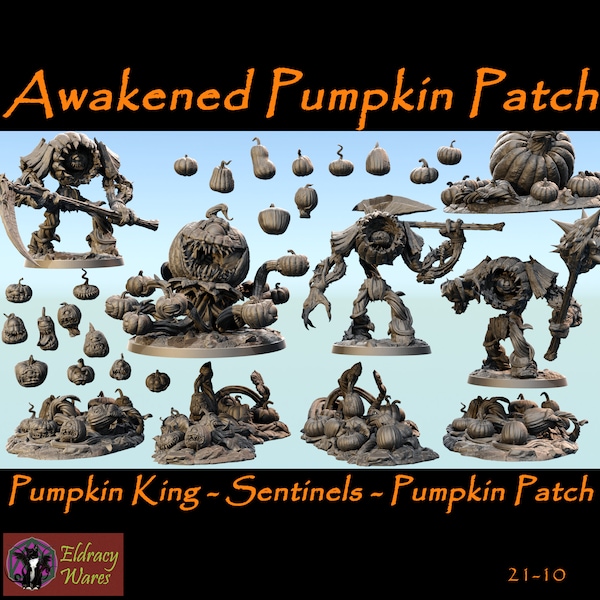 Calabazas Despiertas / Rey Calabaza / Centinela / Calabazas / Logia de los Tramperos de Dragones 21-10