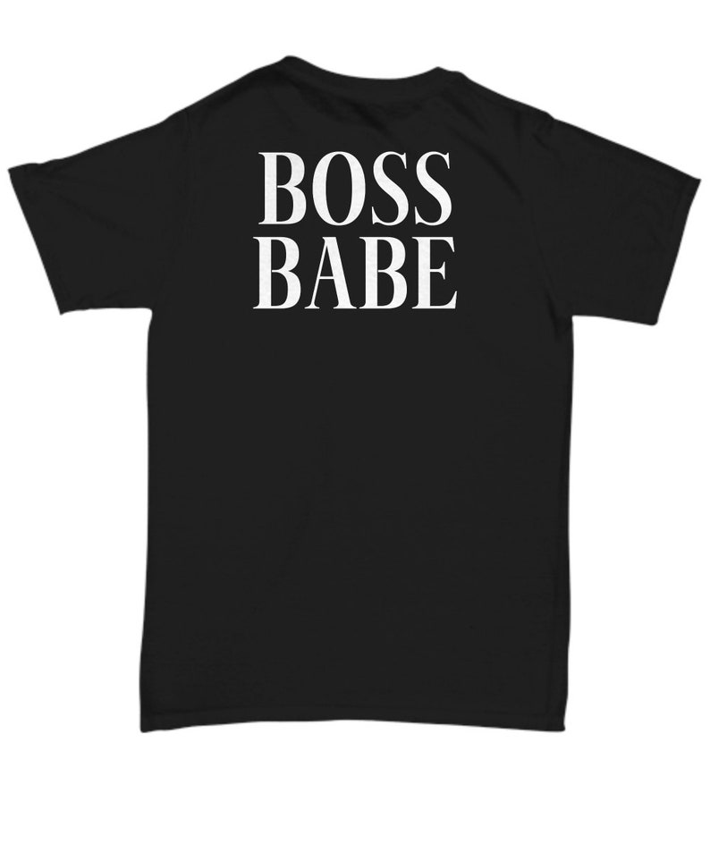 Boss babe tshirt Etsy