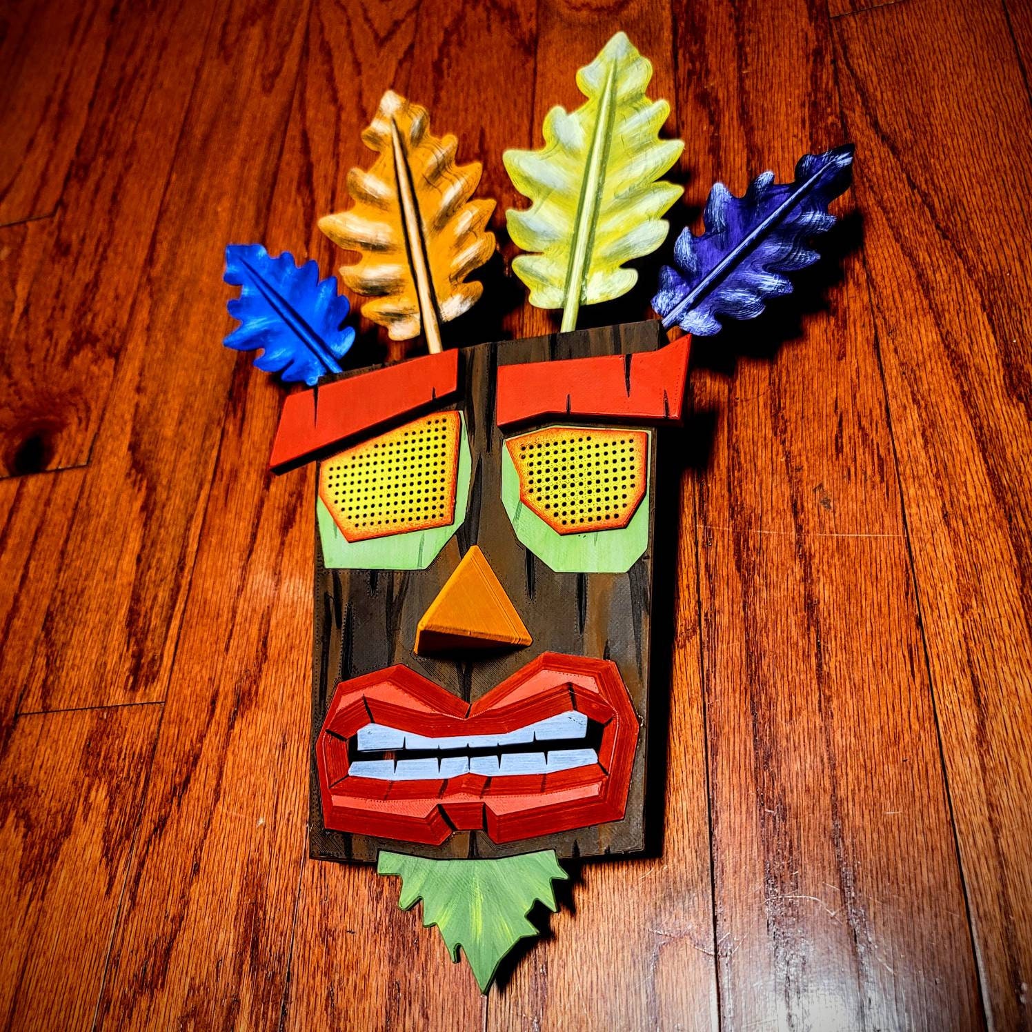 Tiki Mask Wearable Model/Decoration Model 3D Print DIY | Etsy
