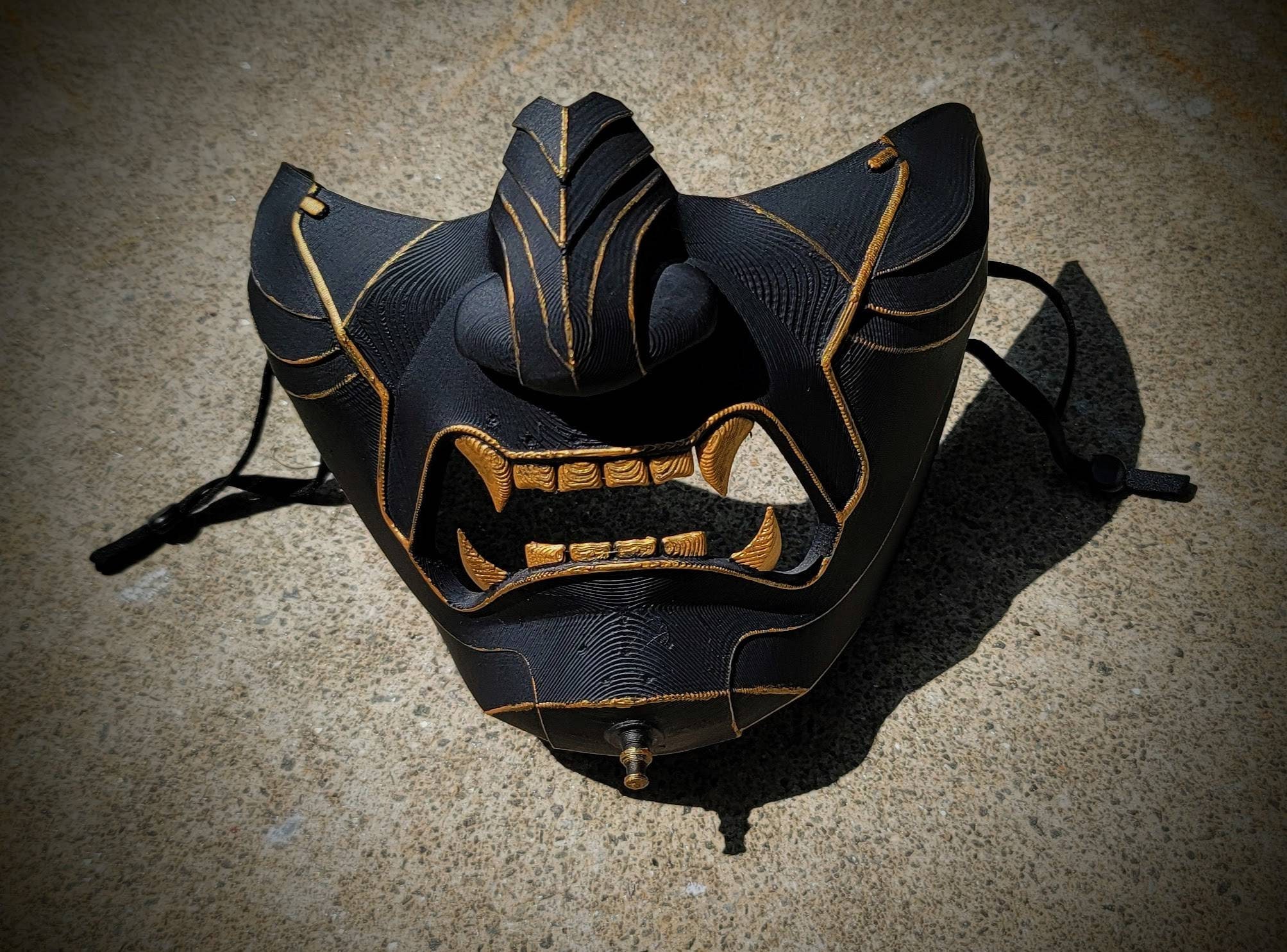 Ghost of Tsushima Ghost Mask Game Replica Jin Sakai 3D Etsy