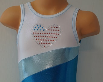 Girls Gymnastics / Dance  Leotard – Made in USA