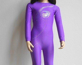 Girls Gymnastics Jumpsuit Unitard Dancewear  –  Made in USA