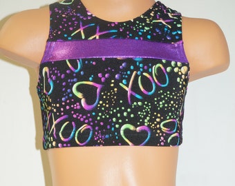 Girls Gymnastics, Dance, Shorts and Top – Made in USA