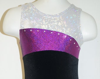 Girls Sparkle Gymnastics Leotard – Made in USA