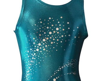 Girls Sparkle Gymnastics  Leotard – Made in USA