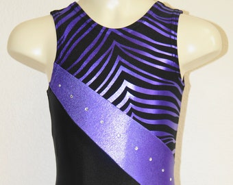 Girls Gymnastics Unitard/ Biketard – Made in USA