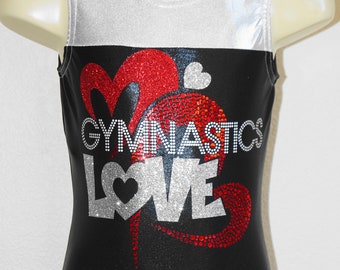 Ragazze Sparkle Ginnastica / Dance Leotard – Made in USA