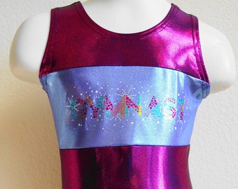 Ragazze Sparkle Ginnastica / Dance Leotard – Made in USA