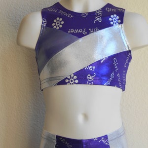 Girls Gymnastics, Dance, Shorts and Top – Made in USA