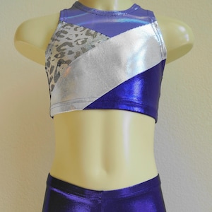 Girls Gymnastics, Dance, Shorts and Top – Made in USA