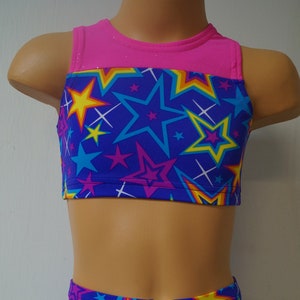 Girls Gymnastics, Dance, Shorts and Top – Made in USA