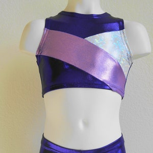 Girls Gymnastics, Dance, Shorts and Top – Made in USA