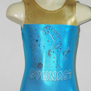 Girls Sparkle Gymnastics / Dance Leotard – Made in USA